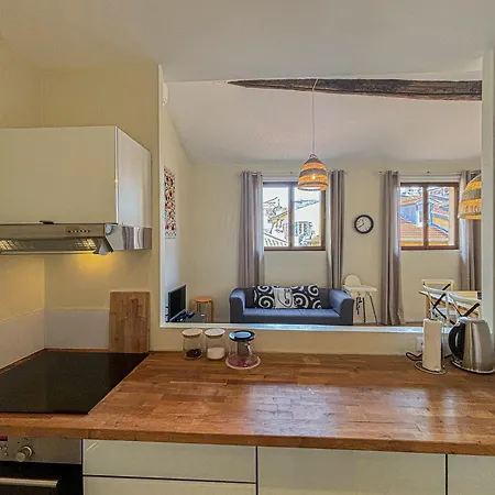 Cozy 3 Pieces, Centre Historique - Wifi, Ac, 5pers Apartament *